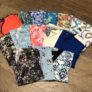 15 Scrub Top Lot
